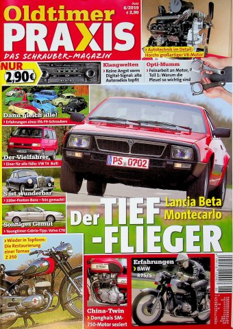 Deckblatt Oldtimer Praxis (06/2019)